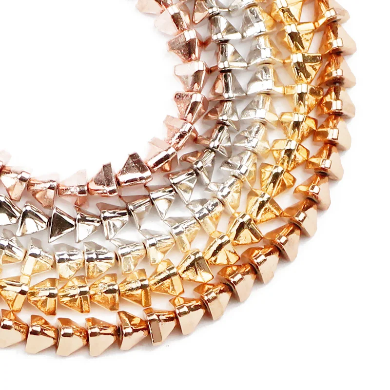 

Бусины Из Гематита золотистого цвета, 4 мм, 15 дюймов