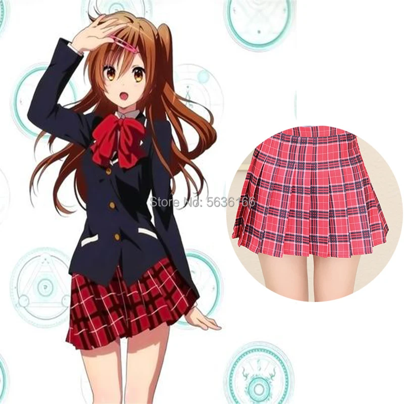 Косплей костюм Amine Cyuunibyou Demo Koigashitai таканаши Рикка Shichimiya Satone женская школьная