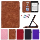 Чехол для kindle paperwhite, рельефный чехол из искусственной кожи с подставкой, чехол-книжка для Amazon Kindle Paperwhite 4 3 2 1, чехол