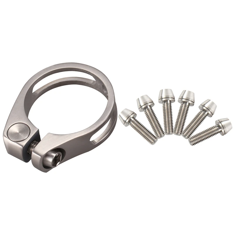 

Титановая стойка сиденья зажимы для горного велосипеда 27,2 мм и титановый велосипедный стержень болт с конической головкой + прокладка шайб...