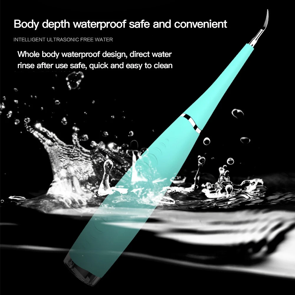 Портативный Электрический Ультразвуковой Зубной скалер зубной инструмент для