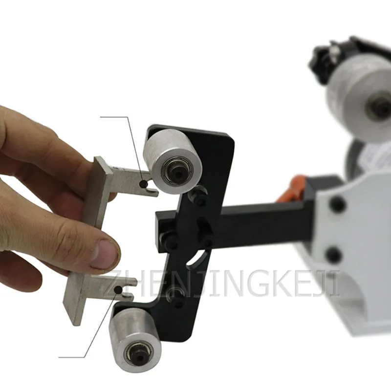 

220V Abrasive Belt Machine Small Sander Belt Grinder Industrial Grade Electric Polisher Woodworking Sanding Grinding Machine