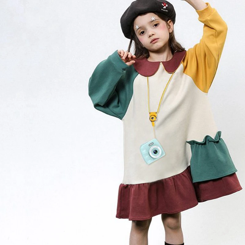 

Kids Digital Camera 2 Inch HD Sn Chargable Cartoon Toys Outdoor Photography Props for Child Birthday Gift