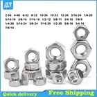 Дюймовые шестигранные Шестигранная гайка Варенье гайка 2-56 4-40 6-32 8-32, 10-24 10-32 12-24 316 516 14 38 716 12 58 34 716 304 Нержавеющаясталь