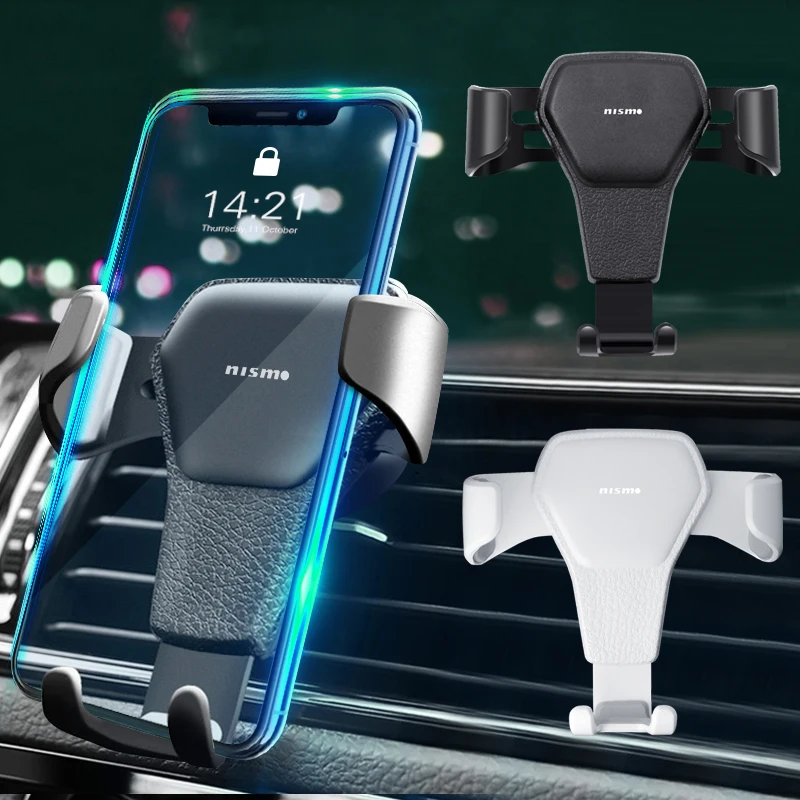

Car Holder Phone Air Vent Clip Mount Mobile Cell Stand Smartphone GPS Support For Nisom Nissans Tiida Teana Skyline Juke X-trail