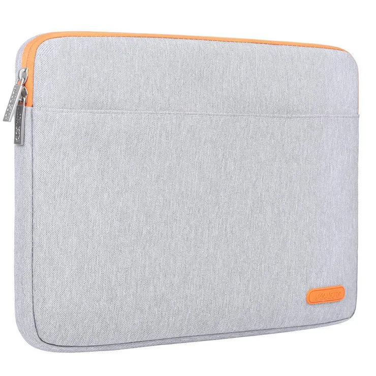 Чехол-сумка для ноутбука MOSISO для Macbook Dell hp lenovo Surface notebook Air Pro 11 13 13,3 15 16 дюймов - Цвет: Orange and Gray