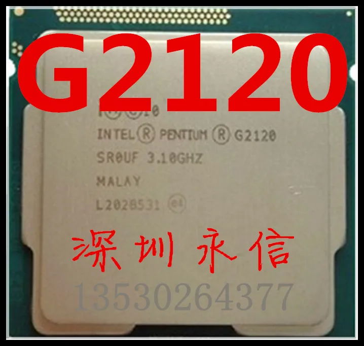 

Процессор Intel G2120/3,1G Pentium G2120 Dual CR 3,1 ГГц FCLGA1155