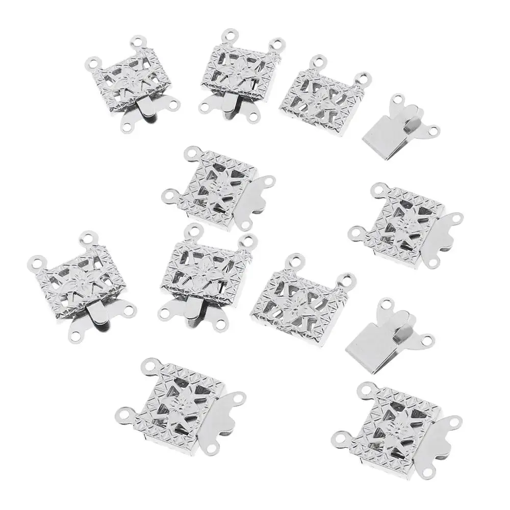 Медные зажимы для подвесок соединения застежки ювелирных изделий фурнитура