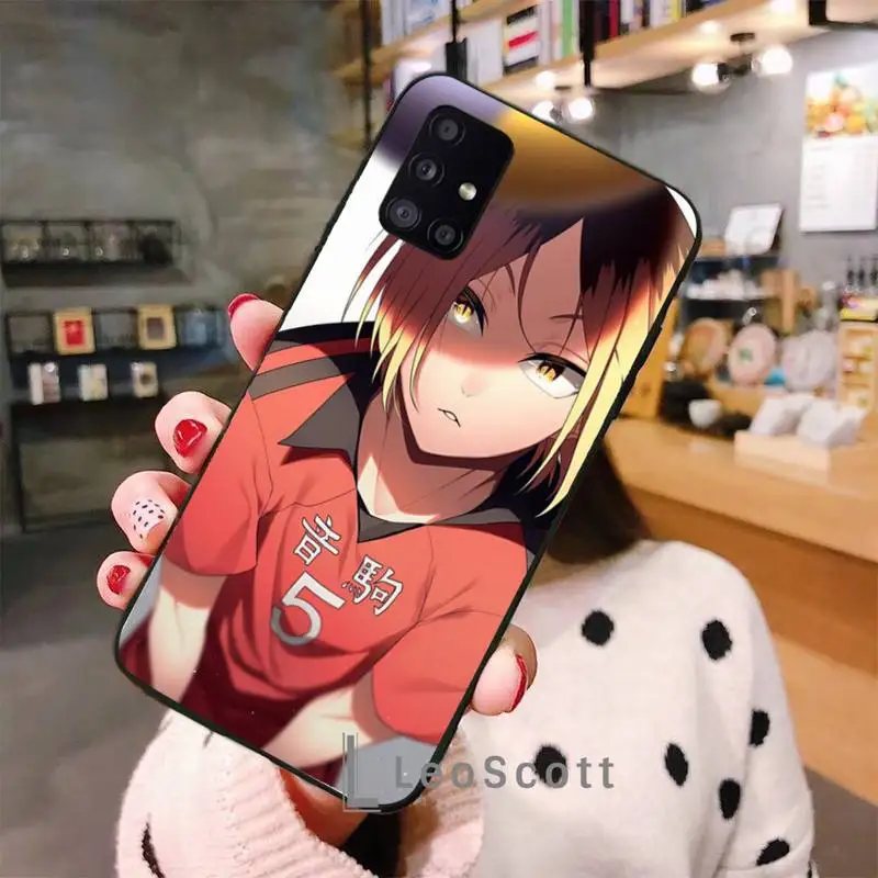 

Kenma Kozume of Haikyuu Anime Phone Cases For Samsung A50 A51 A71 A31 A21S S8 S9 S10 S20 S21 Plus Fe Ultra 4G 5G