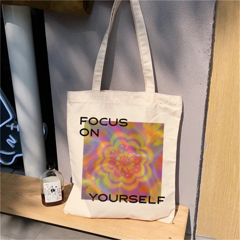 

Ladies leisure large-capacity retro oil painting canvas bag shoulder bag ladies handbag handbag shopping bag student school bag