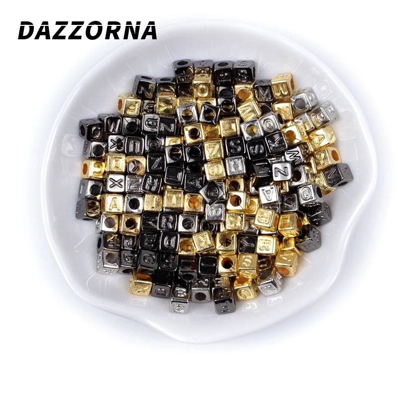 6 мм Смешанные акриловые бусины 3 палочки Цвета Свободные Spacer Бусины Для для