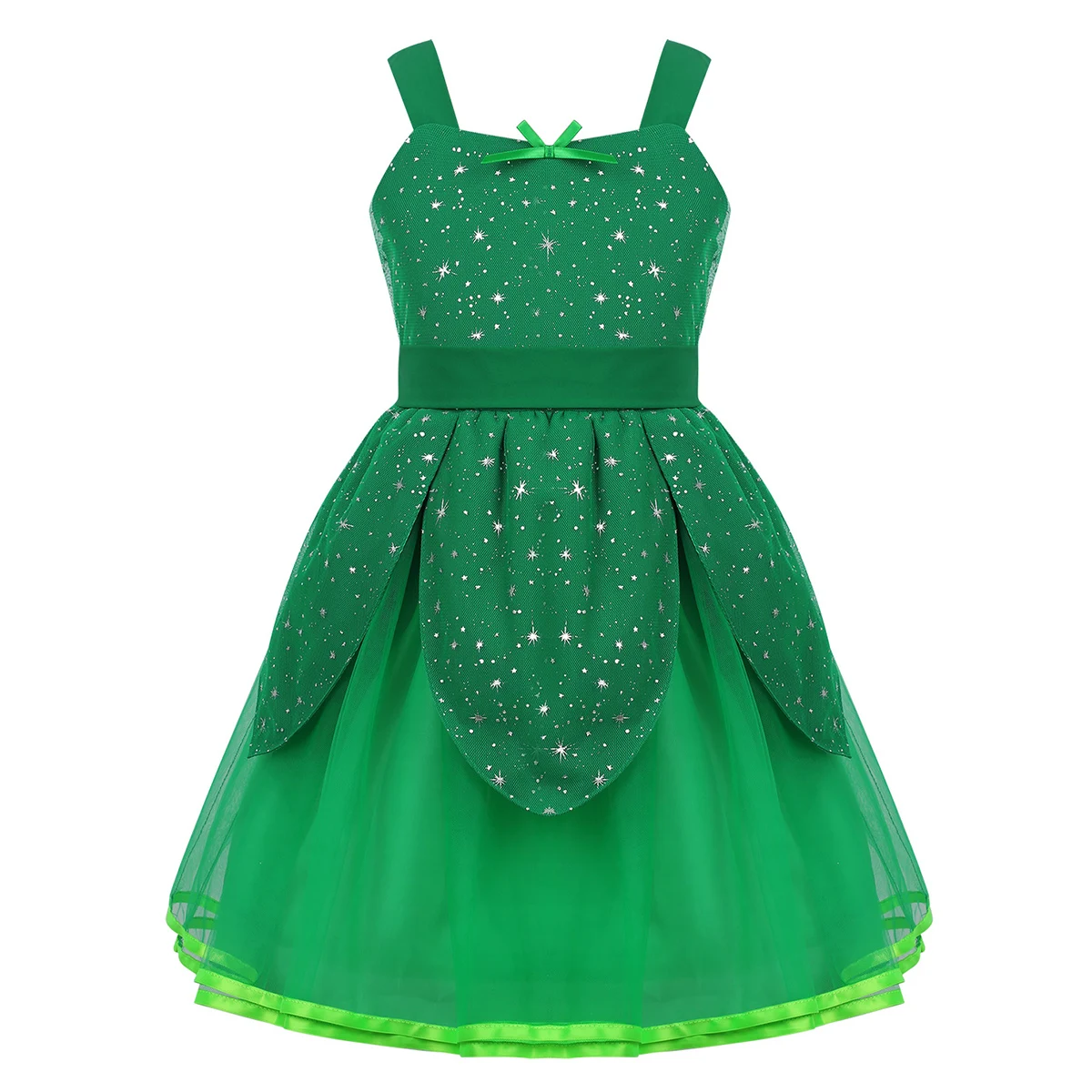 TiaoBug Новые блестящие Снежинка со звездным принтом сказочной принцессы