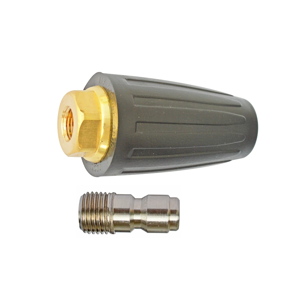 Латунная Вращающаяся насадка для очистки воды под высоким давлением Форсунка