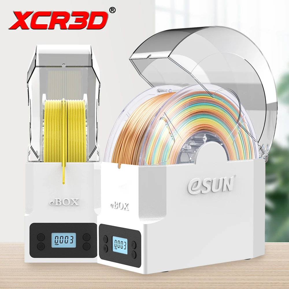 XCR3D 3D Filament Dryer Box Drying Filaments Storage eSUN eBOX Lite Keeping Filament Dry Holder Free 3D Printer Printing Tools loading=lazy
