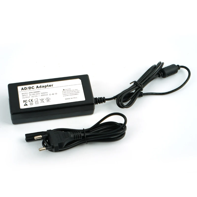 Блок питания переменного и постоянного тока 12 В 4 а адаптер переключателя