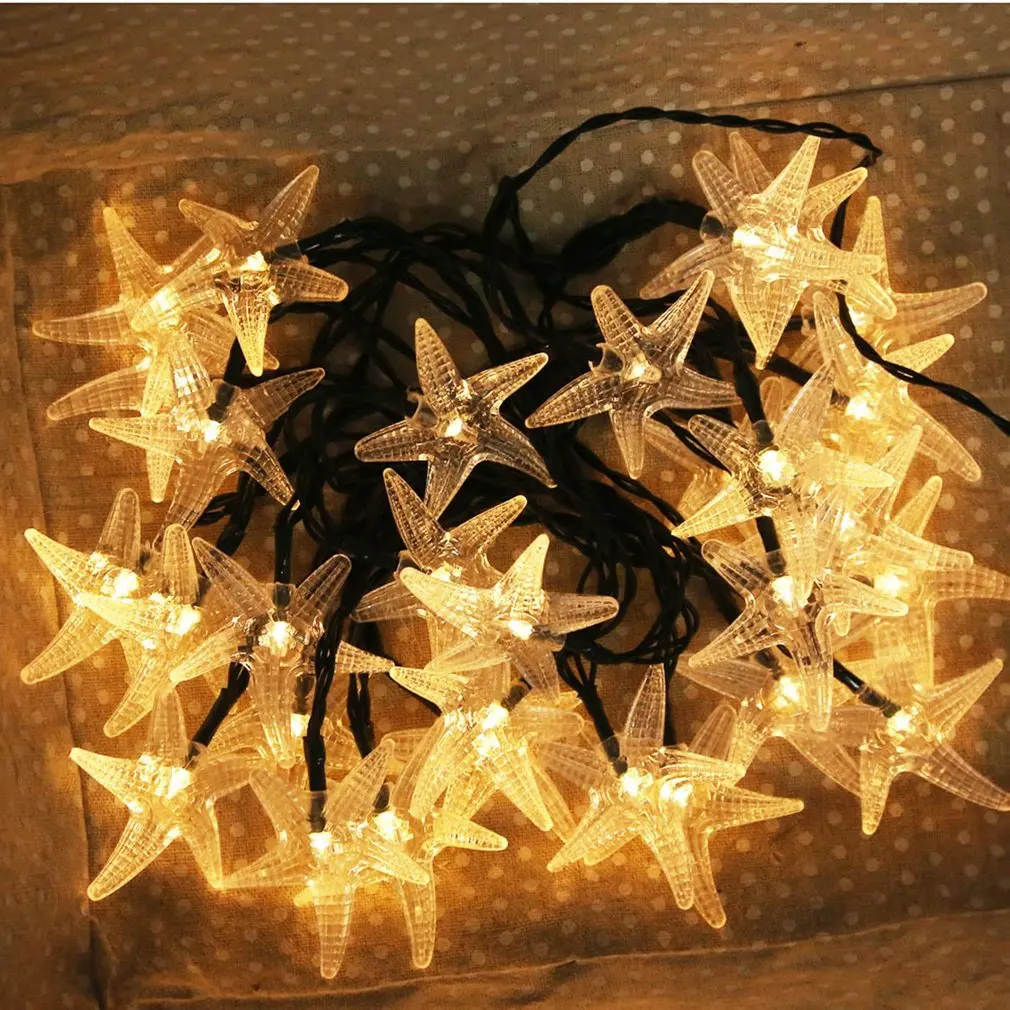 Бабочка Рождественская елка Морская звезда takraw шар струнный светильник Фея