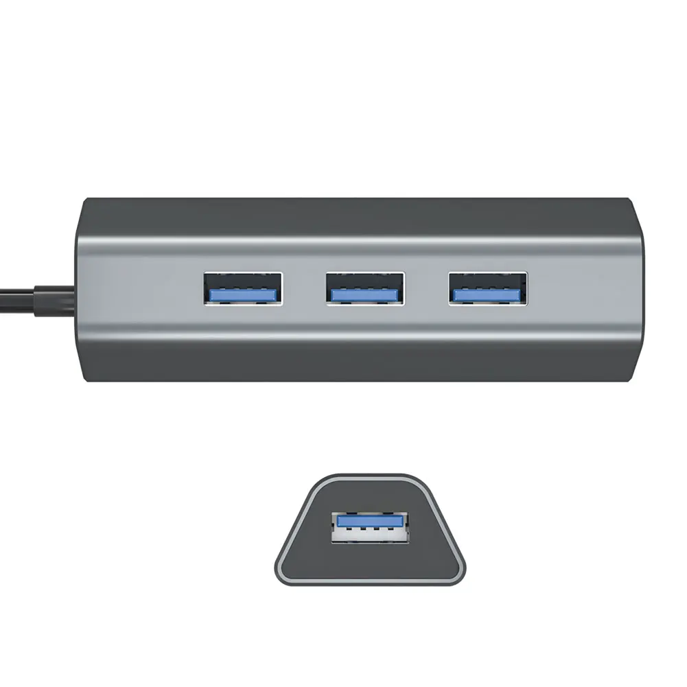 

Universal USB 3.0 HUB 4 Port Power Supply Adapter for MacBook Pro Air PC Laptop Computer USB Splitter