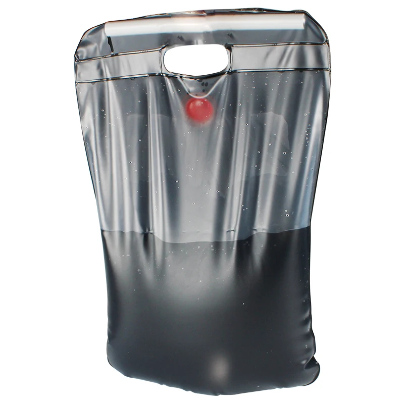 Сумка для душа 20 л портативная складная душевая кабина из ПВХ с подогревом на