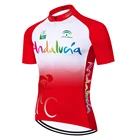 2021 команда Испании maillots велосипедная Мужская Джерси летняя дышащая быстросохнущая велосипедная рубашка мужская велосипедная рубашка