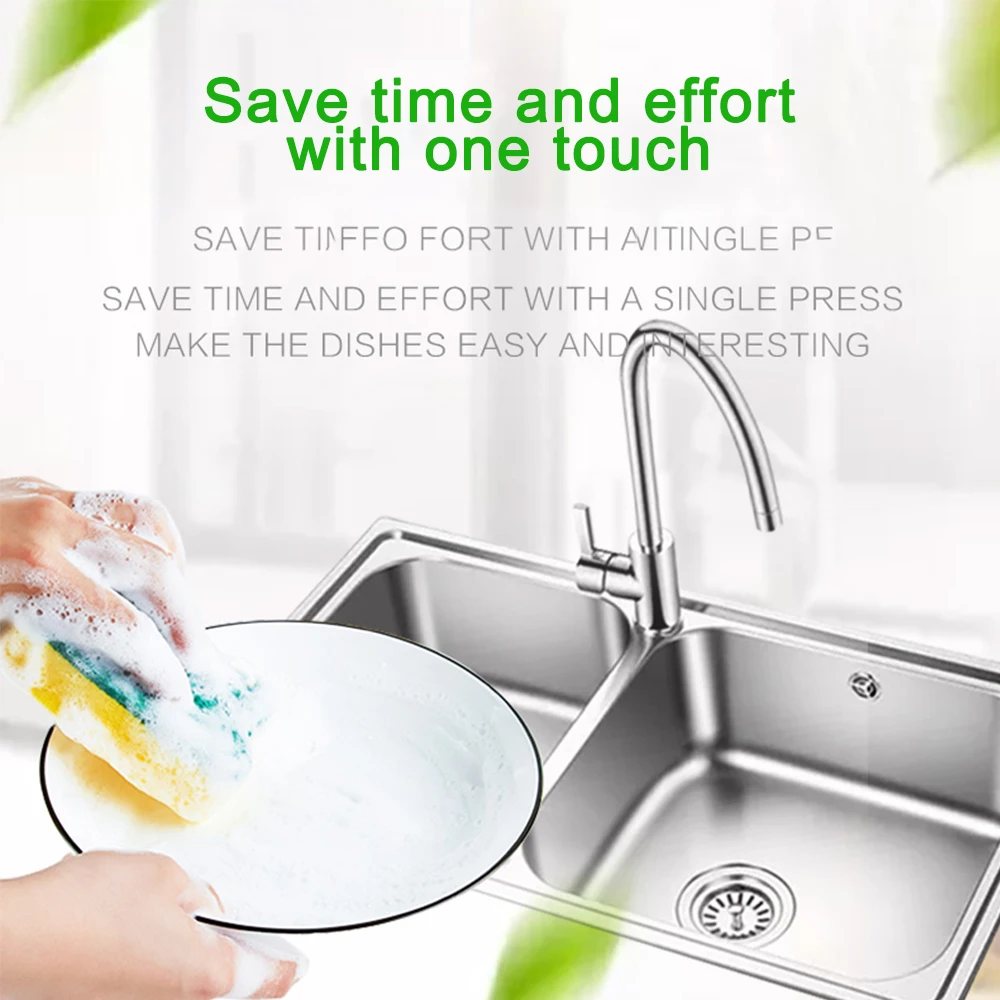 Многофункциональный диспенсер для мыла губка без запаха нетоксичный кухонная