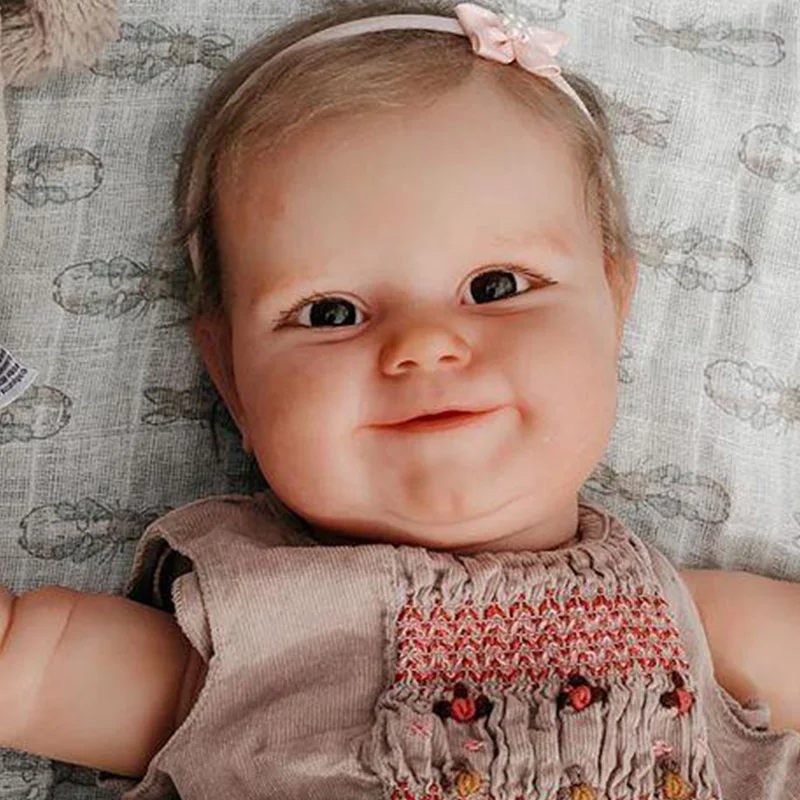 24 дюйма Bebe reborn kit Reborn Младенческая Кукла форма DIY Неокрашенная кукла набор