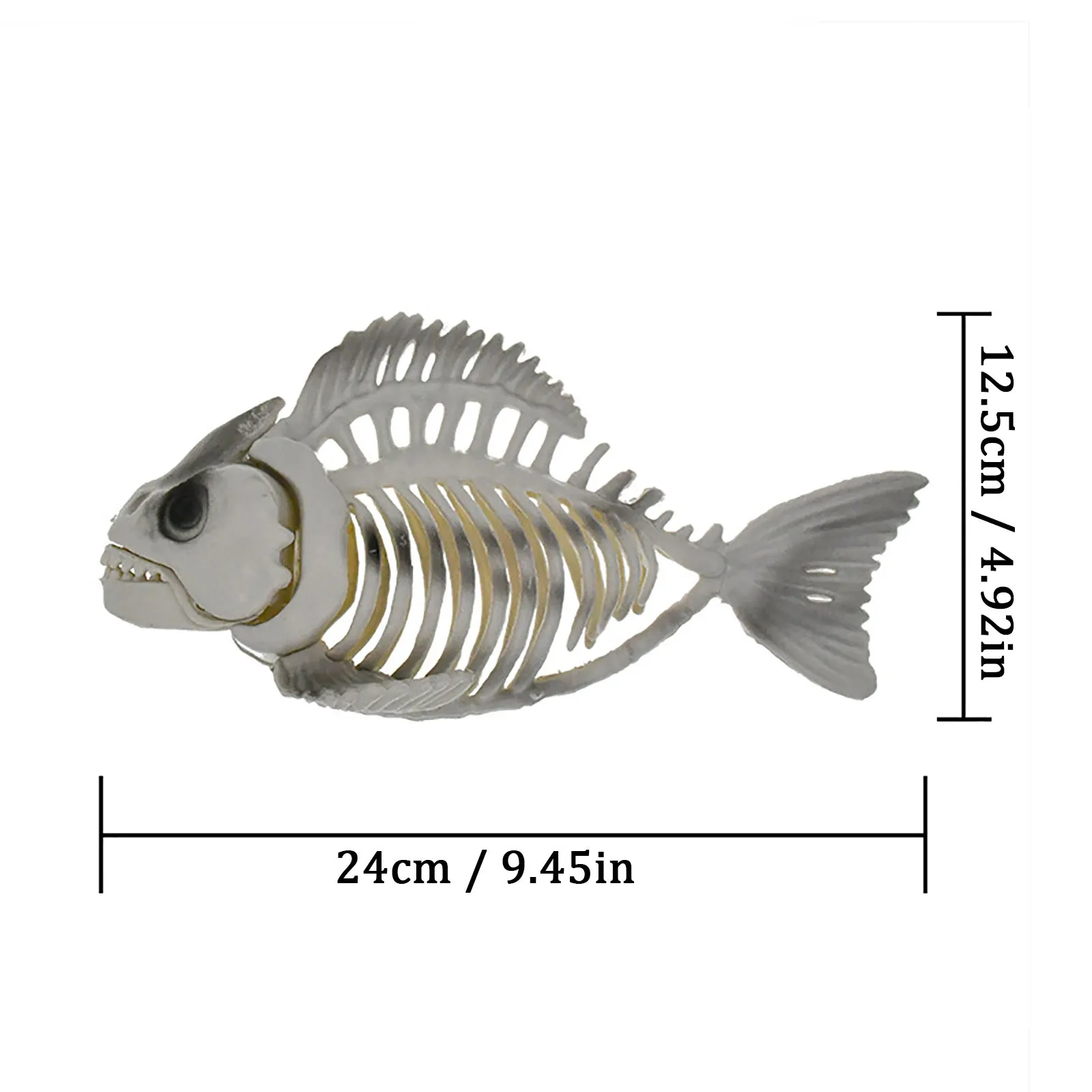 Украшение Хэллоуина Мышь Рыба Скелет Кости Орнаменты Искусственная Пластиковая Серия Предметы для Праздничной Вечеринки A40 on.