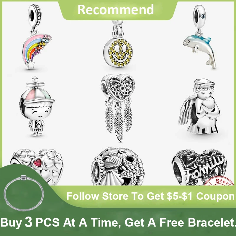 

MC Authentic 925 Sterling Silver DIY Jewelry Gift For Anniversary Macaron Color Charms Beads Fit Original Bracelet Berloque New
