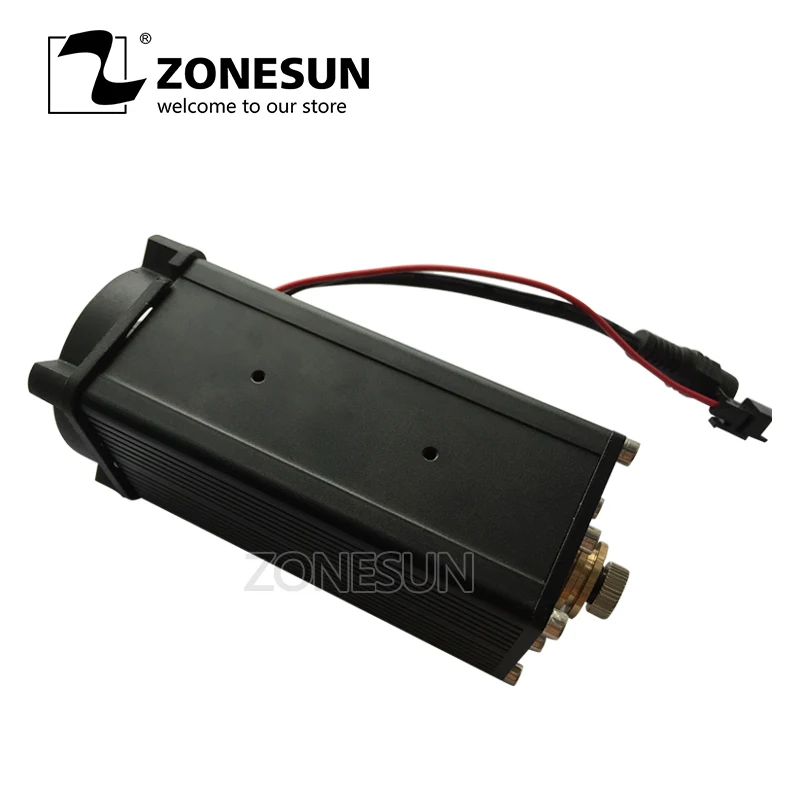ZONESUN 5500 МВт лазерный модуль лазерной головки DIY Лазерный 450nm синий светильник