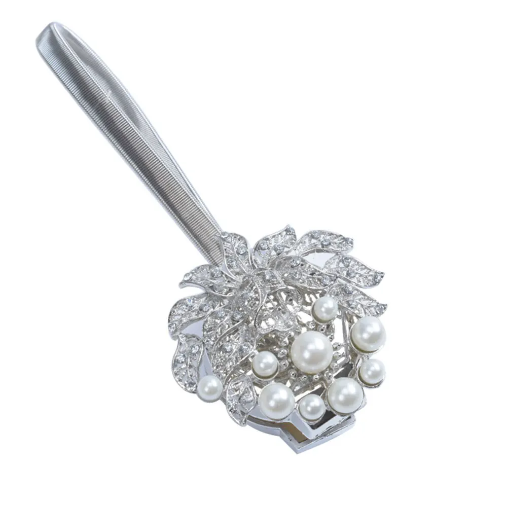 2 шт. магнитные пряжки для штор цветок занавеска держатель без пробивки крепление