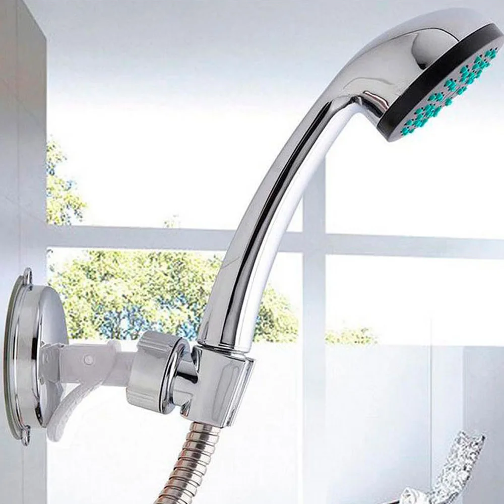 

1PC Universal Shower Holder Adjustable Shower Head Wall Mount Strong Vacuum Suction Cup Bracket Bathroom Replacement Accessory