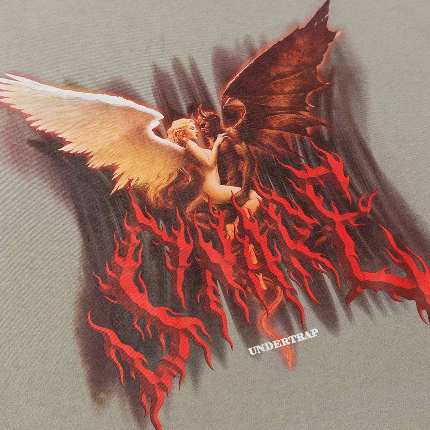 Темная Мужская футболка с принтом красавица чудовище летняя модная уличная 2020