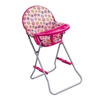 abs plastic baby high chair simulation furniture toy reborn doll for mellchan baby doll kids children role play