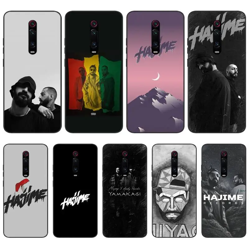 hajime miyagi endshpiels musician phone cases for xiaomi redmi note 10 7 8 9 9s pro poco x3 nfc coque silicone cover free global shipping