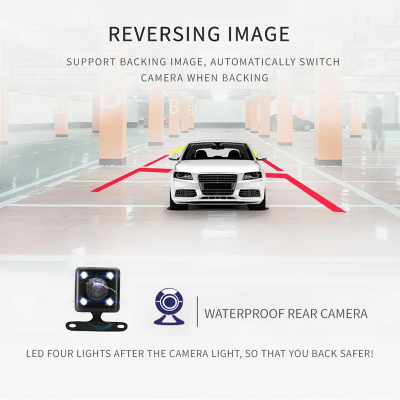 Автомобильная приборная камера HD 1080P Скрытая регистратор Мини авто видео