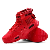 platform high top red bottom trend sneakers for men hip hop casual mens shoes tennis male adult autumn 2021 sports shoes