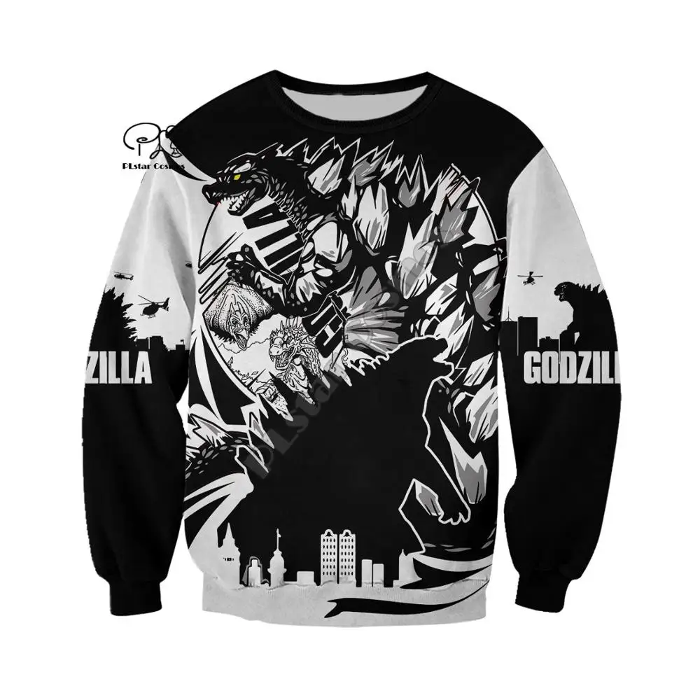 

PLstar Cosmos 3DPrint Hunter Hunting Dinosaur Animal Unisex Harajuku Streetwear Man/Woman Funny Hoodies/Sweatshirt/Jacket/-b7