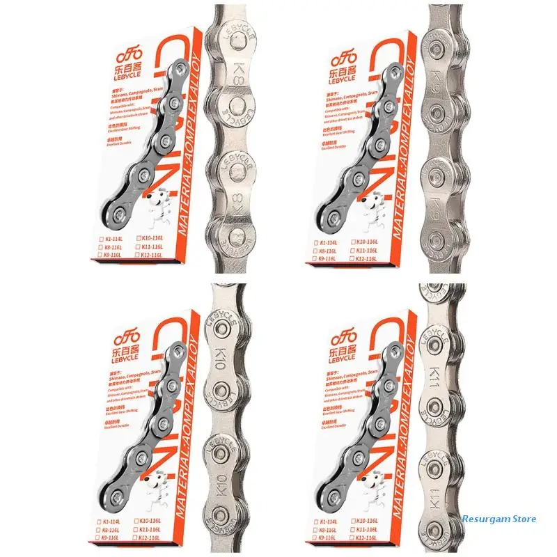 

Велосипедная цепь E5BD, 6 7 8 9 10 11 скоростей, 116 звеньев, цепь с переменной скоростью, велосипедные аксессуары