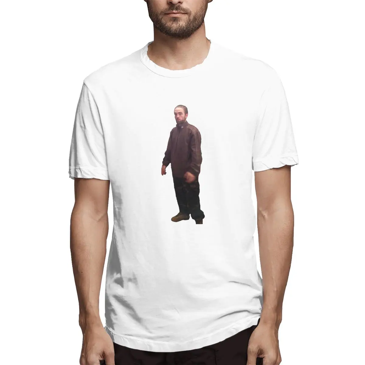 

Robert Pattinson 90s Men Funny PeopleT Shirt Vintage Tee Shirt Short Sleeve O Neck T-Shirts 100% Cotton Gift Clothing