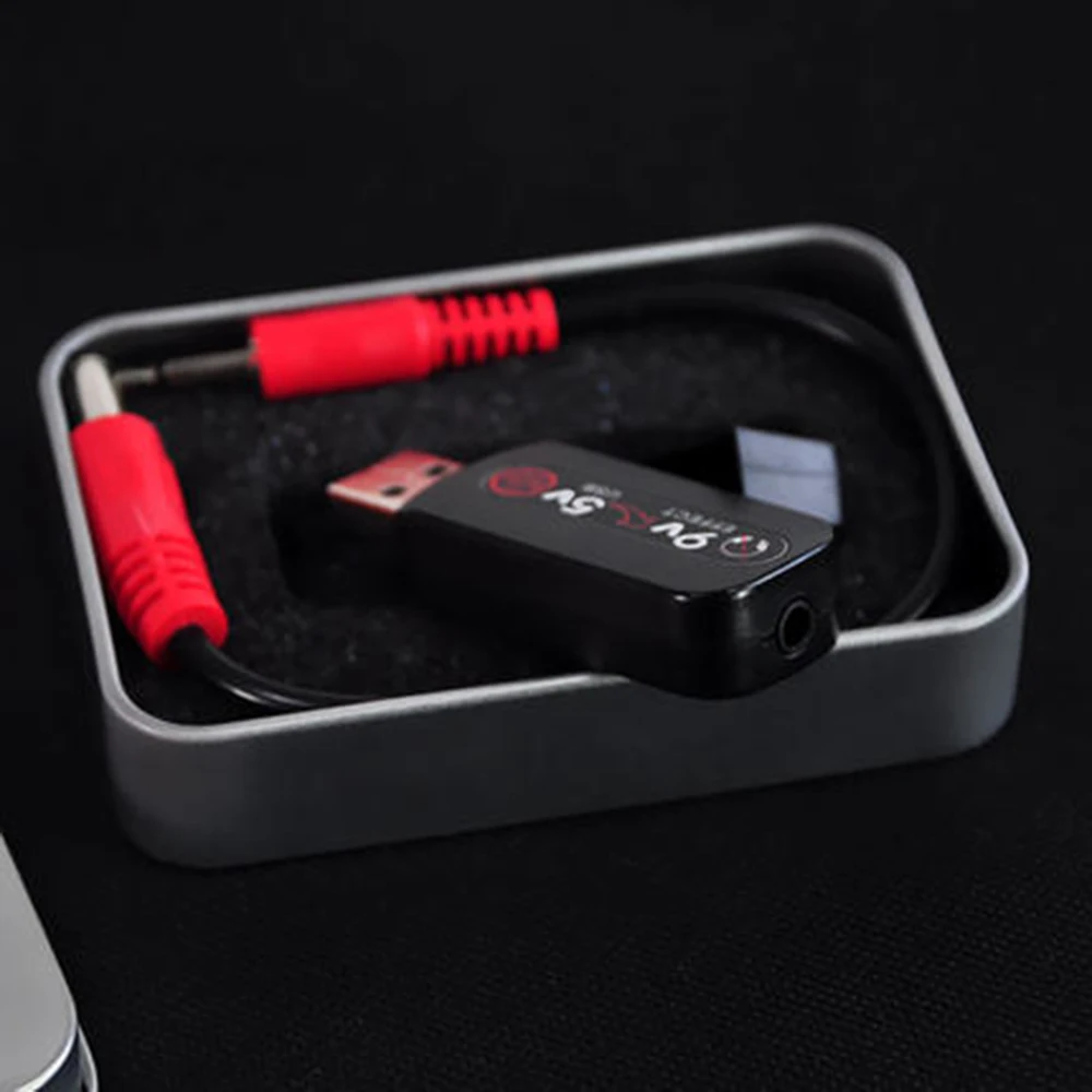 MOEN 5В до 9В портативный эффектор педаль эффектов USB адаптер питания 5В до 9В конвертер