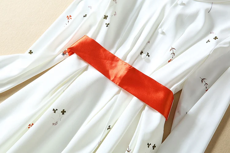 Длинное платье для подиума, дизайнерское, высокое качество, осенняя новинка, женская мода, вечерние, сексуальные, винтажные, элегантные, шикарные, с принтом, белые платья