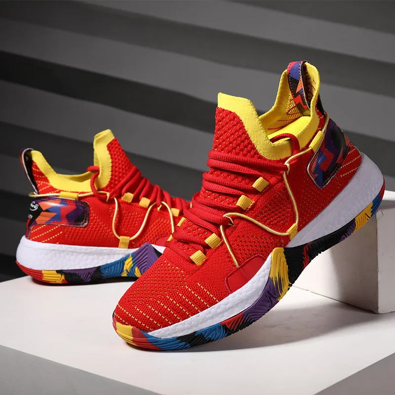 Высококачественная модная баскетбольная обувь в стиле ретро для мужчин и женщин