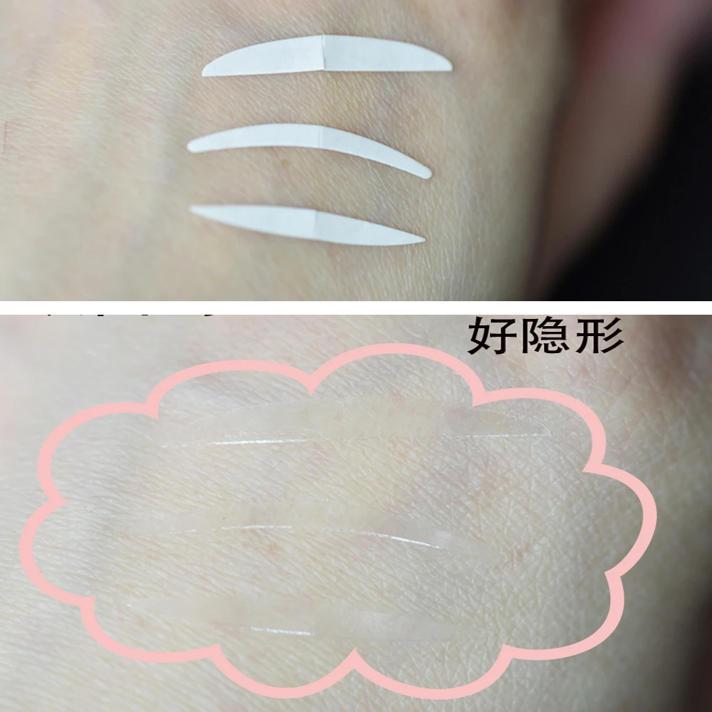 24 пары/лист невидимые двусторонние наклейки для век|Инструменты век| |