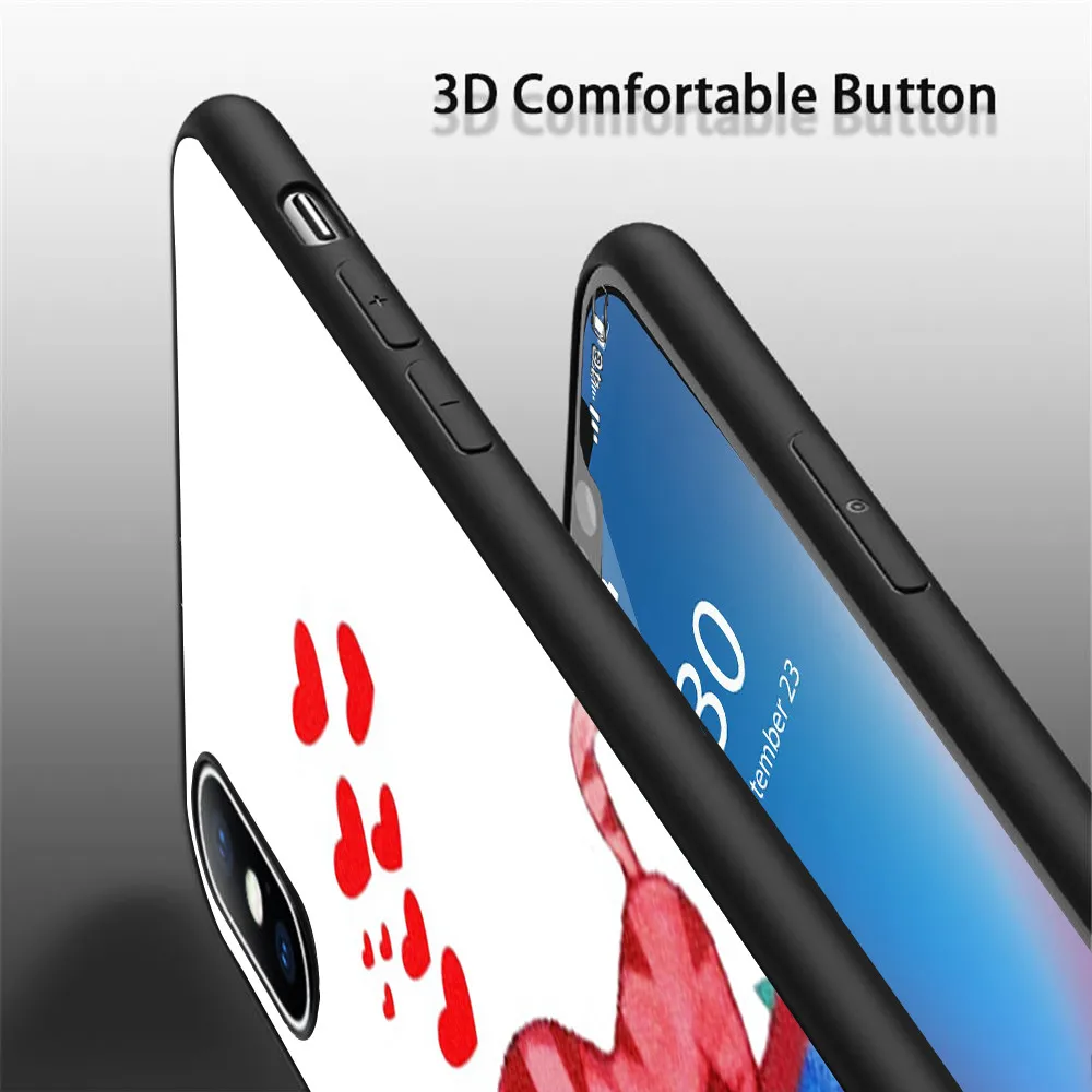 Мягкий силиконовый чехол для телефона iPhone 11 Pro Max X 5S 6 6S XR XS 7 8 Plus | Мобильные