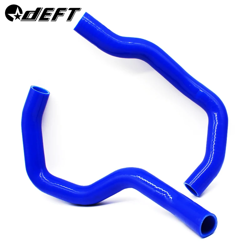 DEFT Auto Silicone Radiator Hose Kit For Nissan 240SX SR20DET 89-98 2PCS Flexible Car | Hoses &amp Clamps