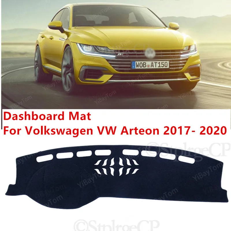 

Противоскользящий коврик для Volkswagen VW Arteon 2017- 2020, защитный ковер от солнца, аксессуары для приборной панели