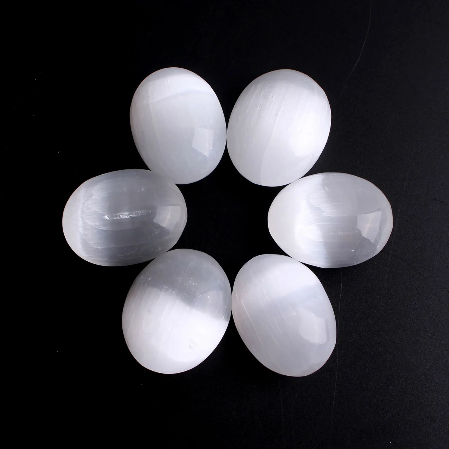 1 шт. прозрачная белая башня с селенитом гипсовая пальма тонущий камень Кварцевая