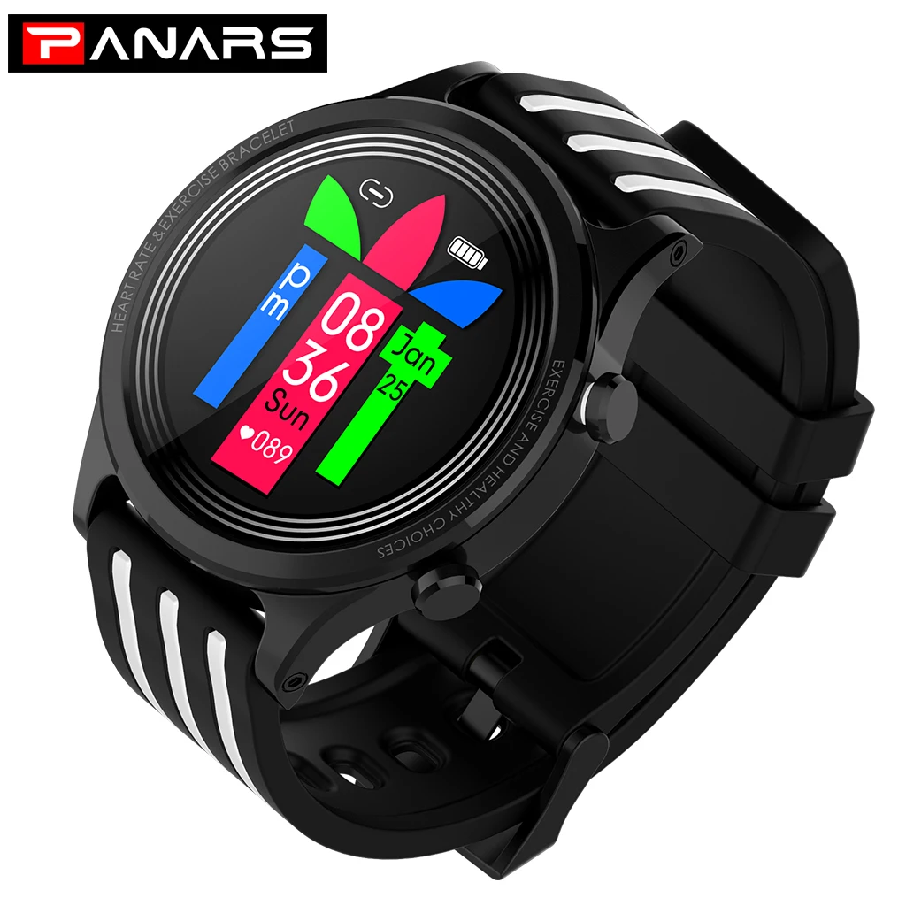 Смарт-часы для мужчин фитнес-трекер кровяное давление мониторинг сна IP68