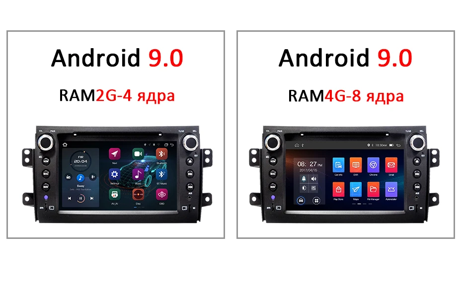 " 4G 64G Android 9,0 DSP ips экран AV выход автомобильный dvd-плеер для Suzuki SX4 2007-2013 gps навигация Мультимедиа Радио ПК