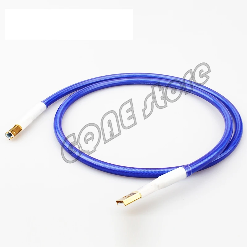 Hi-End GoldplatedUSB разъем 8 мм с серебряным покрытием USB аудио кабель для передачи данных