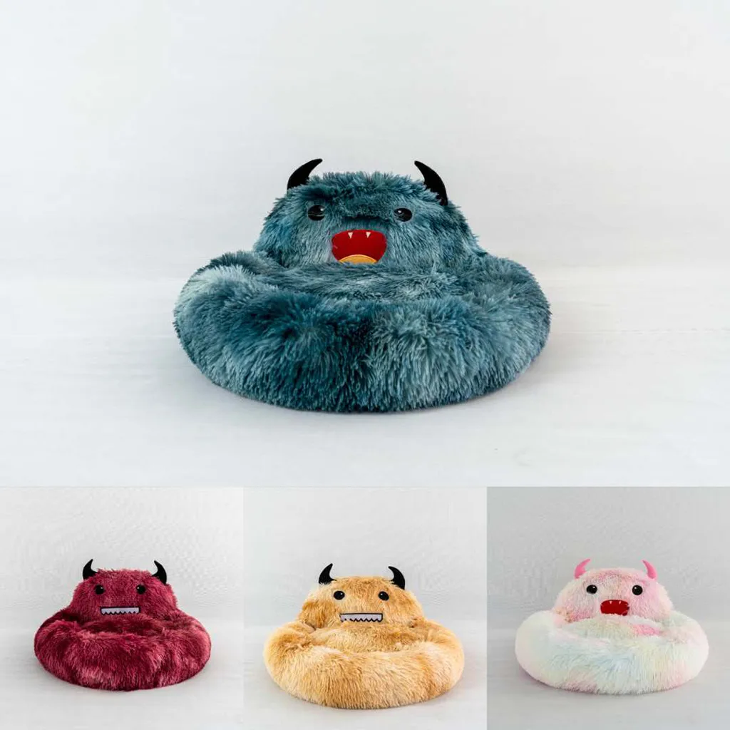 

Plush Small Pet House Mat Pet Cat Bed Mascotas Accessories Gatos Cat House Creative Autumn And Winter Warm Cat And Dog House